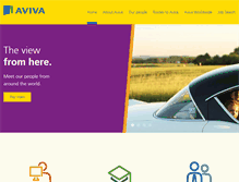 Tablet Screenshot of careers.aviva.co.uk